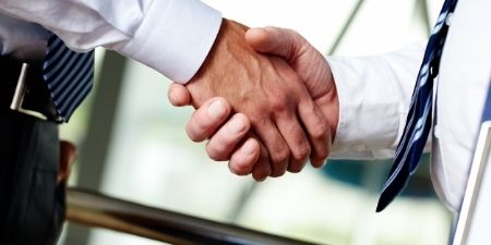 Community support is shown with a handshake.