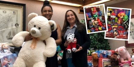 Legal firm collects toys for Toys for Tots